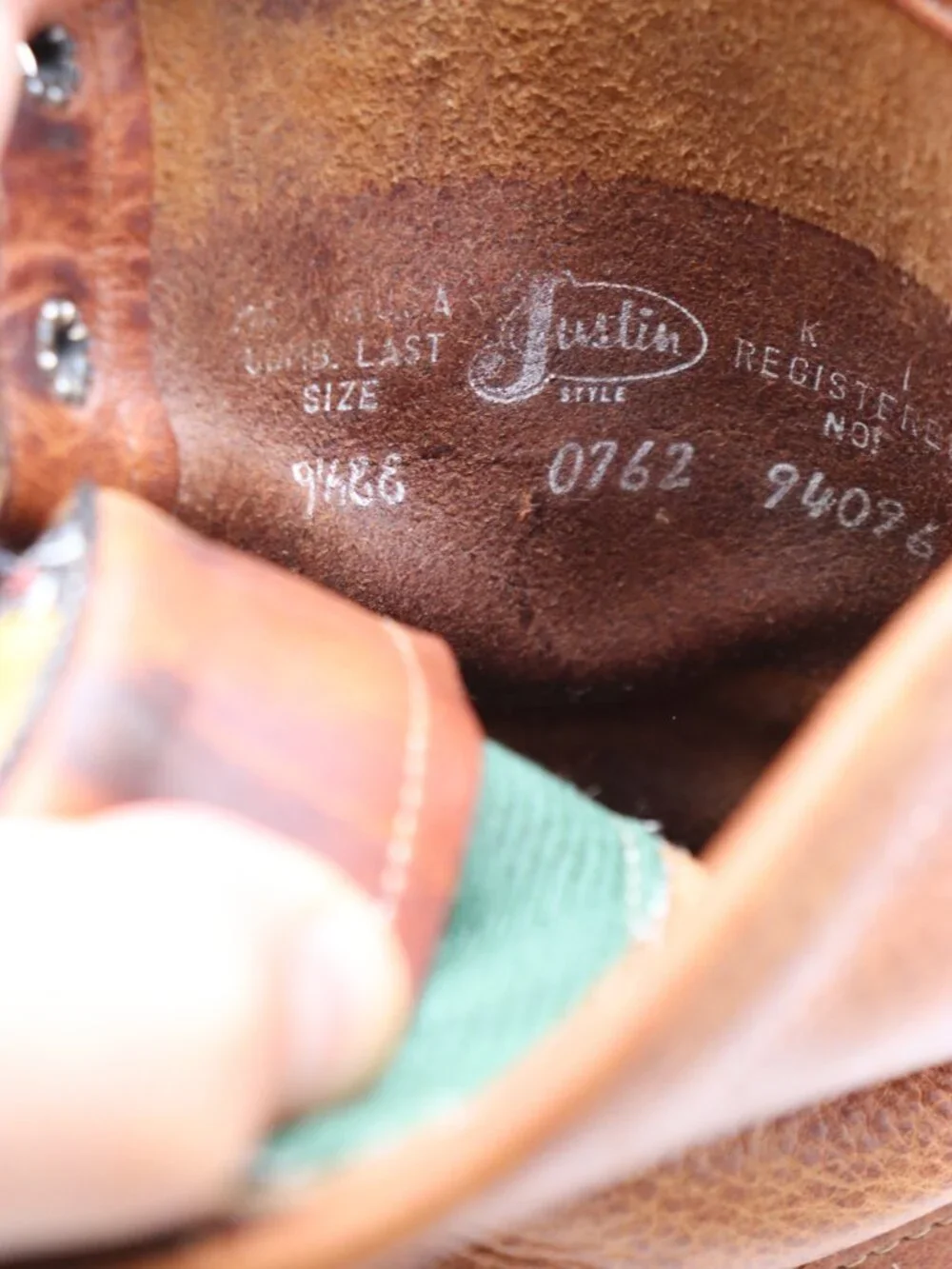 Justin Boots justin conductor